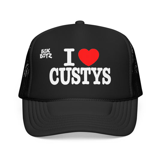 Trucker Hat — I  CUSTYS Foam Mesh Cap