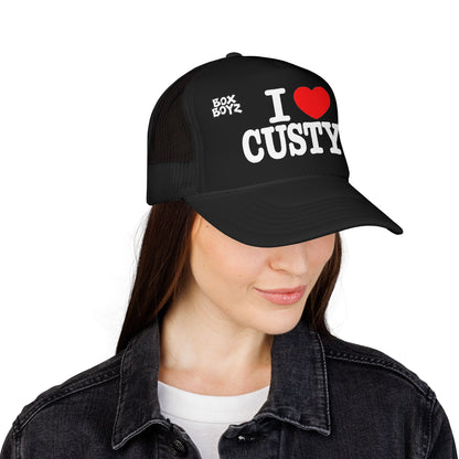 Trucker Hat — I  CUSTYS Foam Mesh Cap